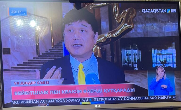 Katsuhiro Asagiri, President of INPS Japan/ Qazakhstan TV