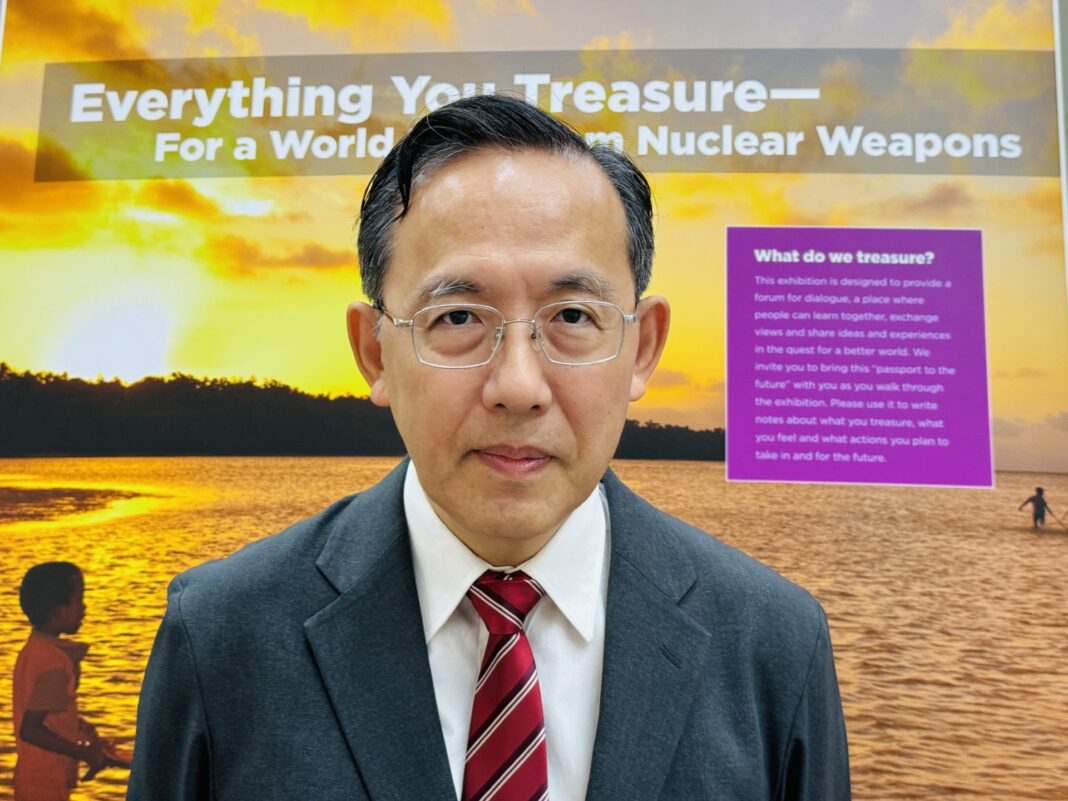 Tomohiko Aishima, SGI Tomohiko Aishima Executive Director of Peace and Global Issues, SGI ©️Tomohiko Aishima