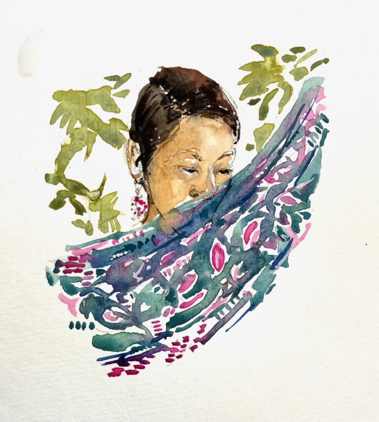 Sakura (her likeness and name changed for her safety) is one of the many exiles living in Thailand forced to escape Myanmar’s brutal civil war. Elizabeth Haines/IPS