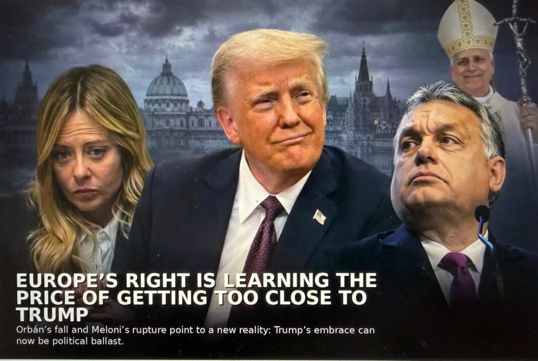 Orbán’s defeat and Meloni’s recalibration frame a new question for Europe’s right: how close to Trump is too close?