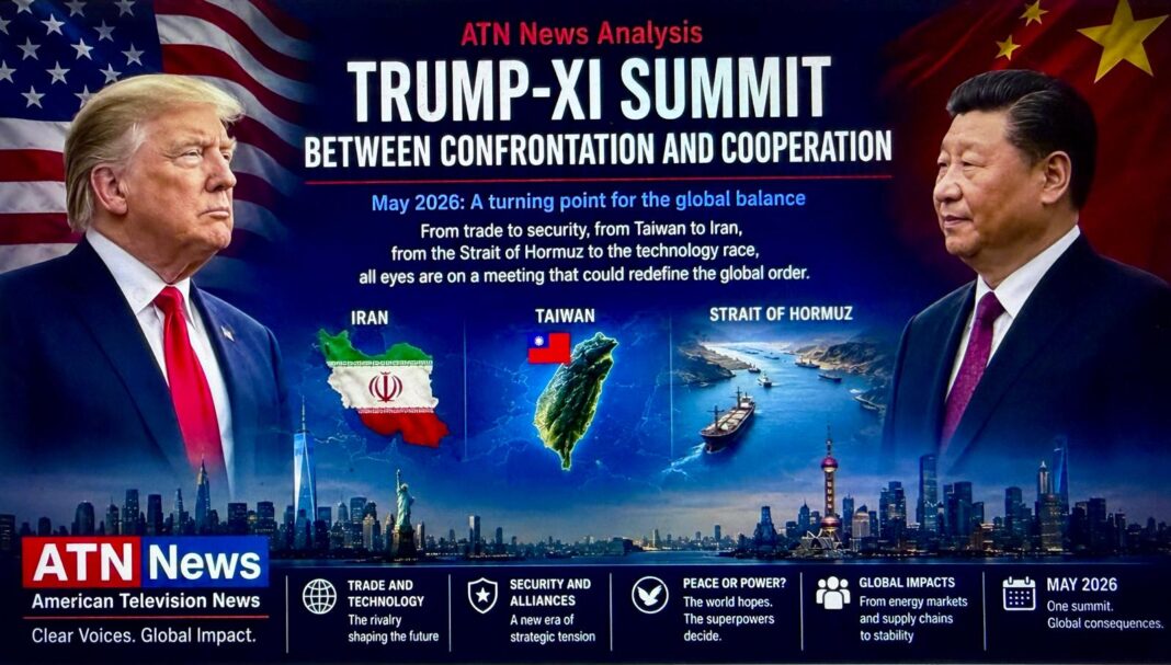 Trump-Xi Summit 2026: Taiwan, Iran, Hormuz, trade, technology and global power politics enter the room as Washington and Beijing test the limits of confrontation and cooperation.