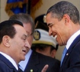 Hosni Mubarak and Barak Obama/ IPS
