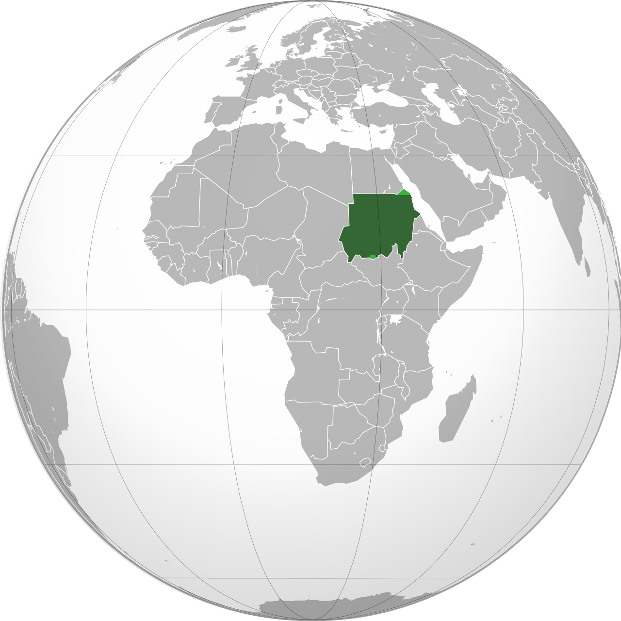 Map of Sudan/ Wikimedia Commons