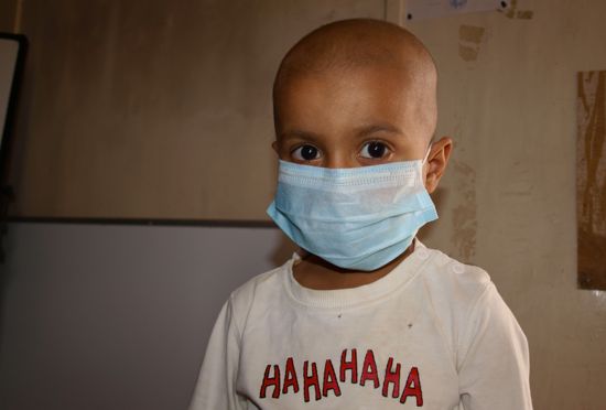 One among an unusually high number of children in Basra fighting leukaemia. Credit: Karlos Zurutuza/IPS.
