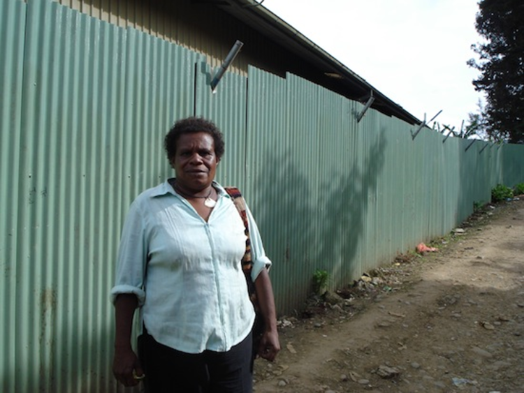 Monica Paulus of the Highlands Women's Human Rights Defender Network works to support victims of sorcery-related violence in Papua New Guinea. Credit: Catherine Wilson/IPS