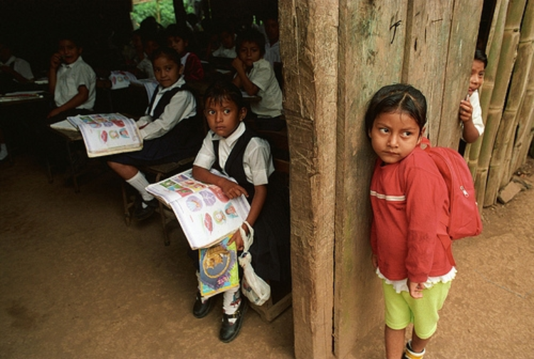 Girls at a rural school in Nicaragua. Credit: Oscar Navarrete/IPS