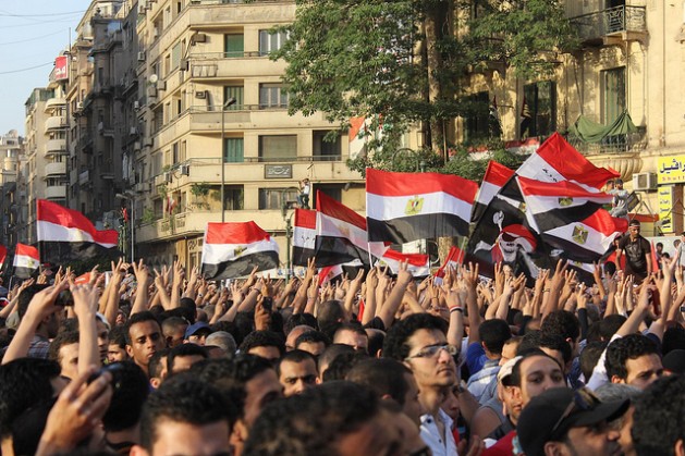 Egyptians gather in Tahrir Square on Jun. 2. Credit: Gigi Ibrahim/CC BY 2.0