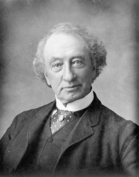 cropped image of John A. Macdonald, Prime Minister of Canada, ca. 1875 by George Lancefield