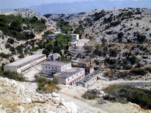 The abandoned Goli Otok prison. Credit: Pokrajac CC BY-SA 3.0.
