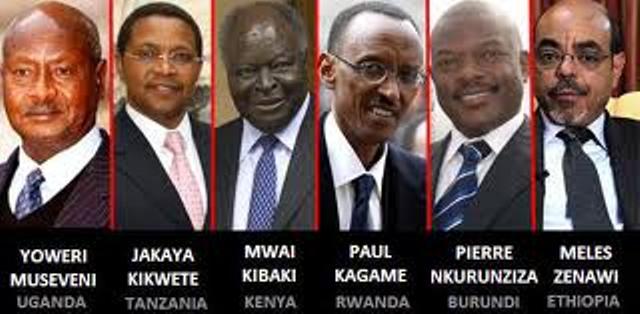 The six African presidents who signed the Entebbe Agreement/Newscast Media