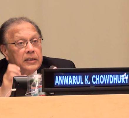 Ambassador Chowdhury/UNDPI