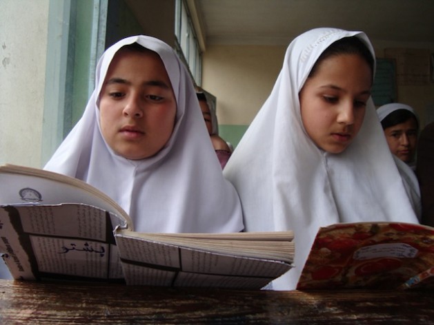 Roughly 82 percent of Afghan girls drop out of school before the sixth grade, partly due to early child marriages. Credit: Najibullah Musafer/Killid