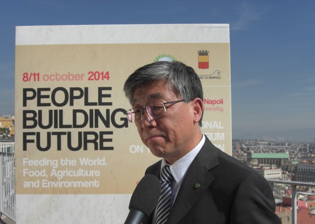 We need a transformative change in our food and agricultural policies to have sustainability” – Ren Wang, FAO’s Agriculture and Consumer Protection Department. Credit: A.D. McKenzie/IPS