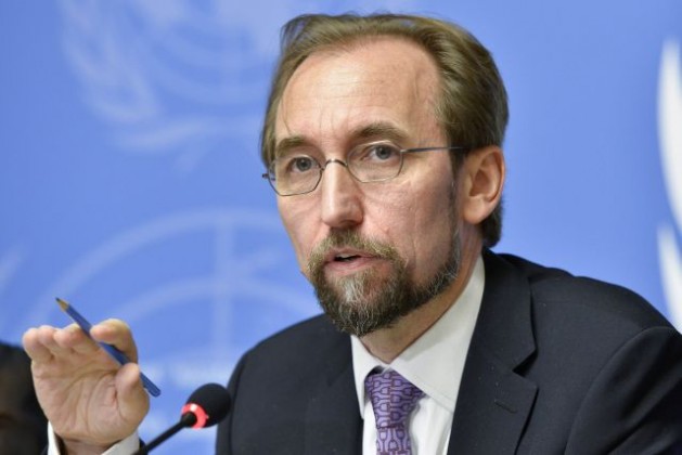 UN High Commissioner for Human Rights Zeid Ra’ad Al-Hussein. Credit: UN Photo/Jean-Marc Ferré