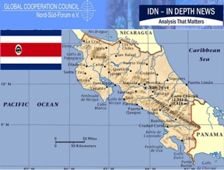 Map of Costa Rica