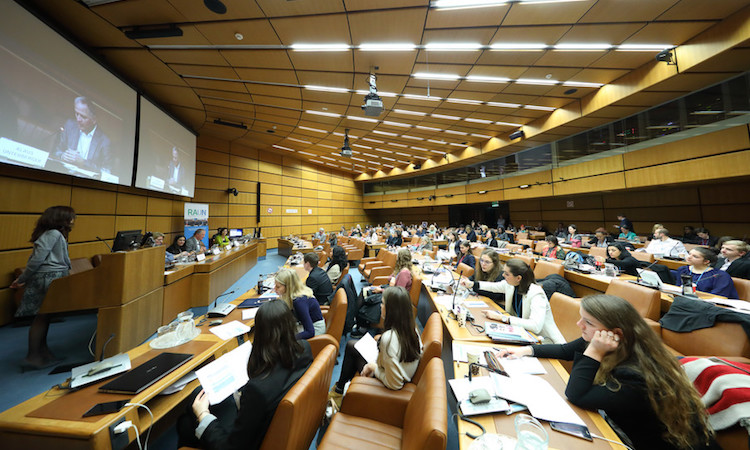 Photo: A general view of the Vienna UN Conference. Credit: Robert Bosch AG/APA-Fotoservice/Schedl