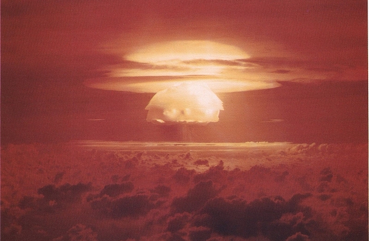 Image: The United States conducted the first in a series of high-yield thermonuclear weapon design tests, the Castle Bravo test, at Bikini Atoll, Marshall Islands, as part of Operation Castle on 1 March 1954. Credit: U.S. Department of Energy. Credit: U.S. Department of Energy