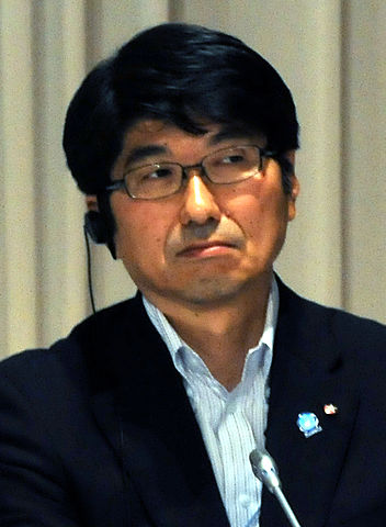 Tomihisa Taue, Mayor of Nagasaki City, attended the United Nations Conference on Disarmament Issues at the Hotel Buena Vista in Matsumoto City, Nagano Prefectureon July 27, 2011.