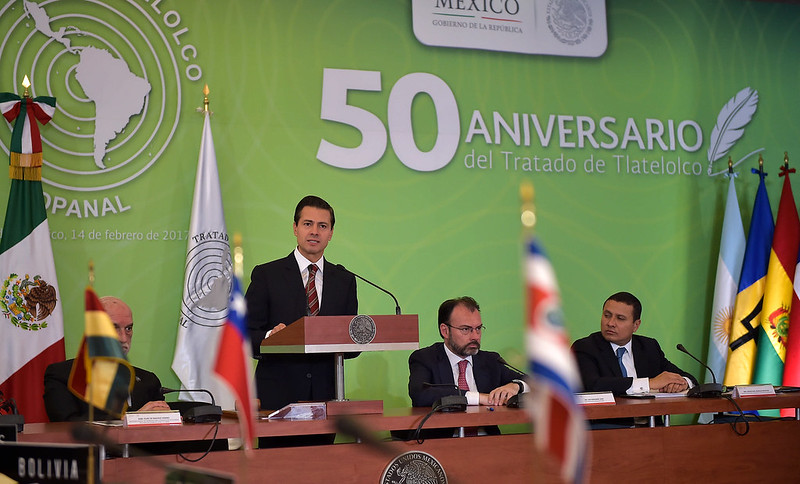 Image: 50 Aniversario de la Firma del Tratado de Tlatelolco, Presidencia de la República Mexicana/Flickr
