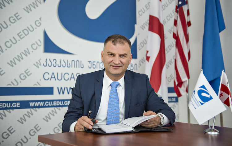 Photo: Dr. Kakha Shengelia, President of IAUP and Caucasus University.