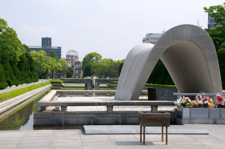 Photo: Hirohima Peace Memorial Park. Credit: Wikimedia Commons