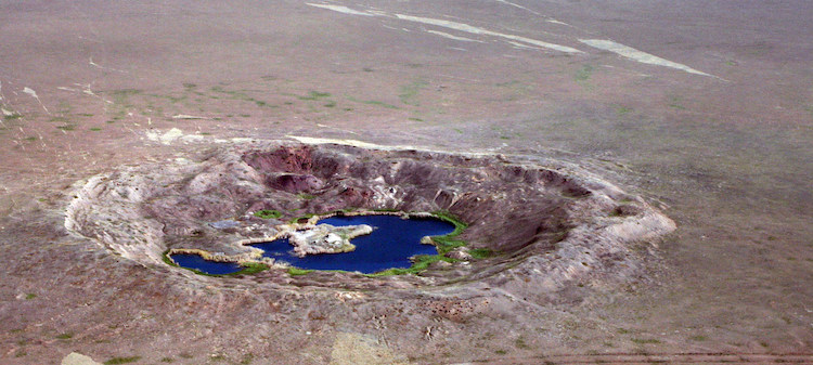 Photo: Craters and boreholes dot the former Soviet Union nuclear test site Semipalatinsk in what is today Kazakhstan. (File) Comprehensive Nuclear-Test-Ban Treaty Organization (CTBTO).