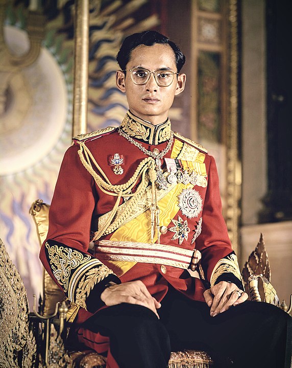 Bhumibol Adulyadej/ By John Dominis, Public Domain