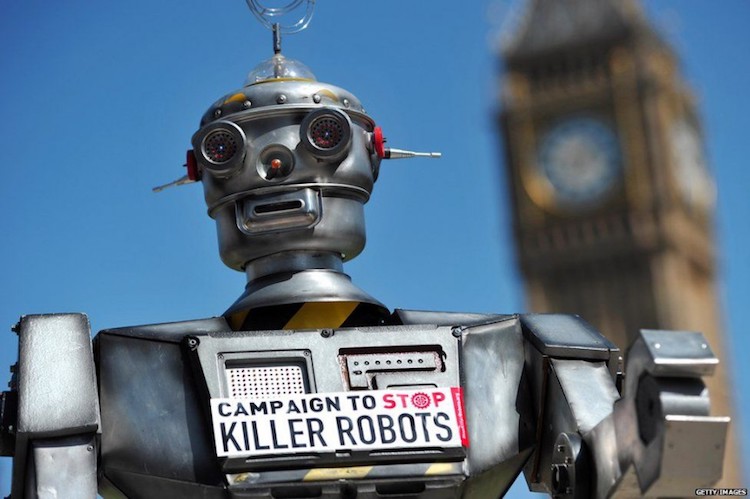 Photo: Killer robot. Credit: ploughshares.ca