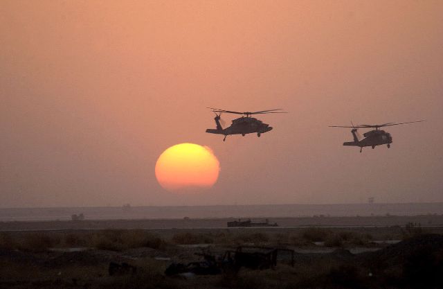 "Iraq-dusk". Licensed under public domain via Wikimedia Commons