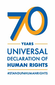 UDHR 70 years Logo
