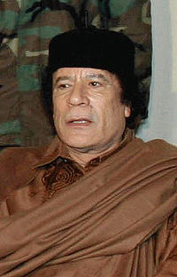 Muammar al-Gaddafi/Wikimedia Commons