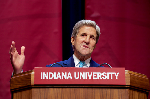 Secretary Kerry Delivers a Speech About U.S. Foreign Policy at Indiana University in Bloomington/ US State Dept