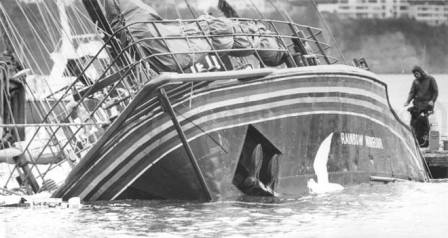 Sinking of the Rainbow Warrior/ News Zealand Herald