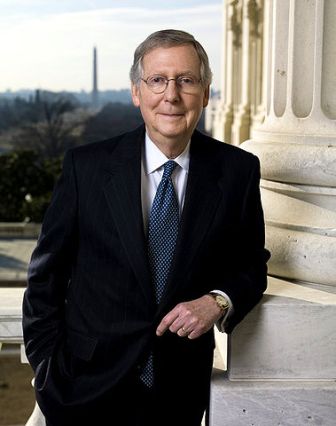 "Sen Mitch McConnell official" by United States Senate - Licensed under Public Domain via Commons