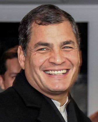 Rafael Correa/ Fernanda LeMarie - Cancillería del Ecuador, CC BY-SA 2.0