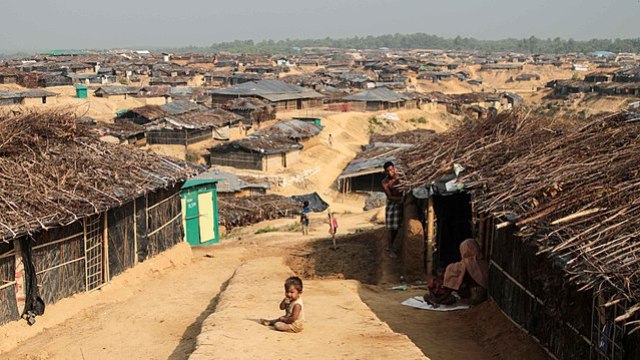 Photo of Kutupalong Refugee Camp in Bangladesh./ John Owens (VOA)