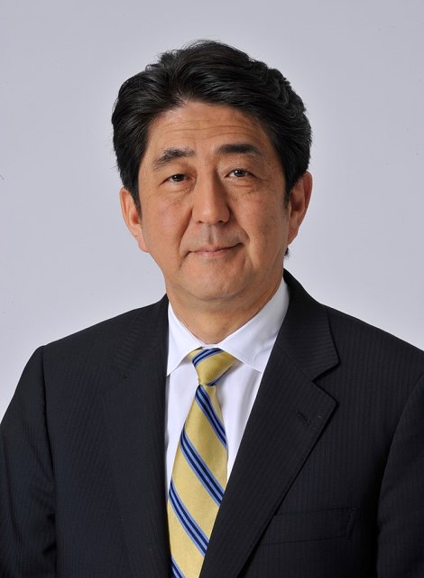 Prime Minister Shinzo Abe/ by Prime Minister of Japan Official , CC BY 4.0