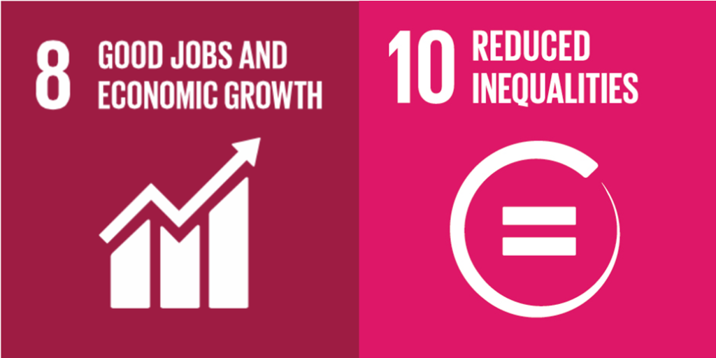 SDGs Goal 8 and Goal 10