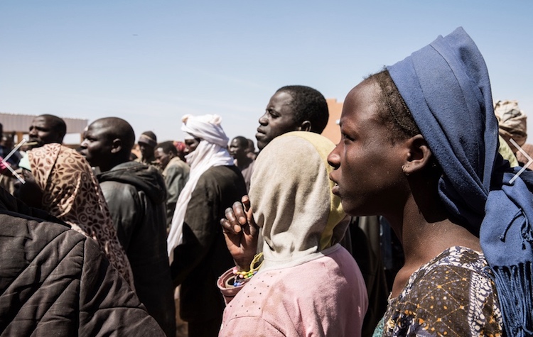 Photo: IOM transit centres in Niger. Credit: IOM | Amanda Nero 2016
