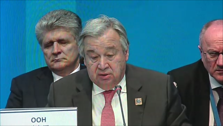 António Guterres at SCO Summit in Astana/ Katsuhiro Asagiri of INPS