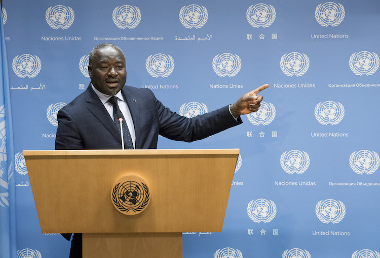 Press conference by the Comprehensive Nuclear-Test-Ban Treaty Organization (CTBTO) on the recent nuclear test by the Democratic People's Republic of Korea (DPRK) and its detection by the monitoring system of the CTBTO.   Speaking is Lassina Zerbo, CTBTO Executive Secretary.