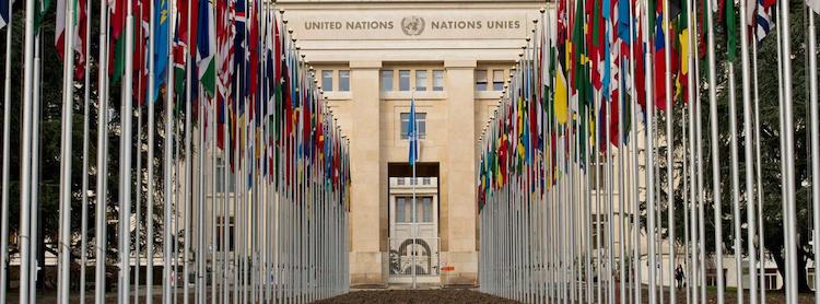 Photo: The Palais des Nations in Geneva, Switzerland, home of the UN Office at Geneva. The Palais was built in the 1930s to be the home of the League of Nations. UN Photo/Jean-Marc Ferré