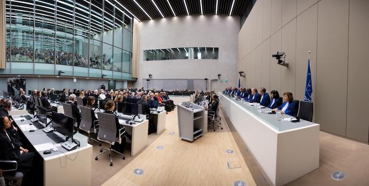 Photo: The Judges of the International Criminal Court and eminent guests at the opening of the ICC judicial year 2020 on 23 January 2020 at the seat of the Court in The Hague ©ICC-CP