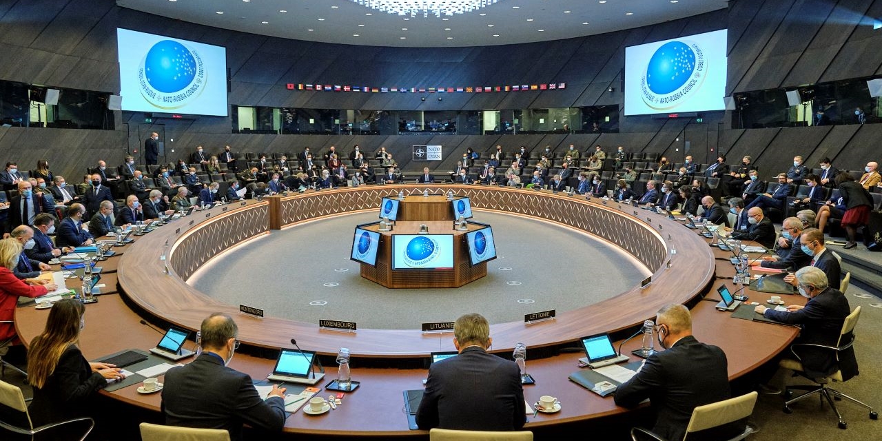 Image: Meeting of the NATO Russia Council, 12 January 2022 NATO/Flickr