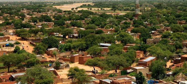 Photo: A landscape view of El Geneina town, the capital of West Darfur, Sudan. UNAMID/Hamid Abdulsalam