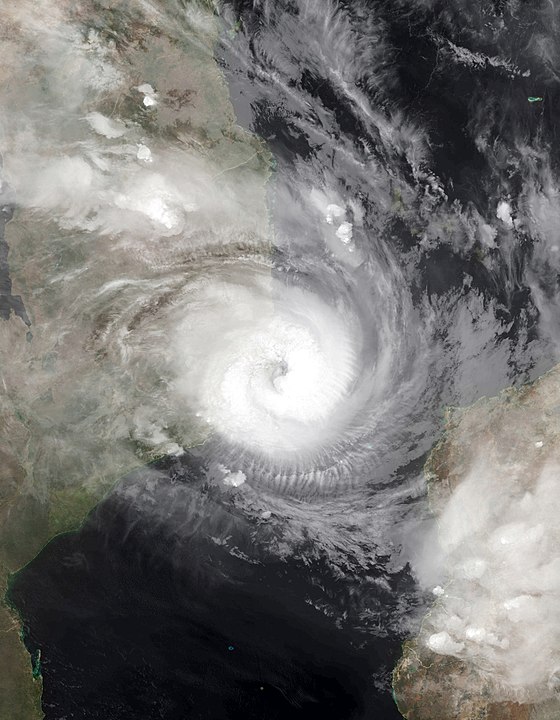 Intense Tropical Cyclone Gombe on March 10, 2022/ By NASA, Public Domain