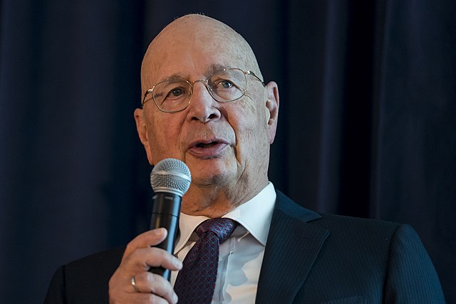 Professor Klaus Schwab attends the 20th Anniversary Schwab Foundation Gala Dinner on September 23, 2018 in New York, NY USA. /By Foundations World Economic Forum - 20th Anniversary Schwab Foundation Gala Dinner, CC BY 2.0