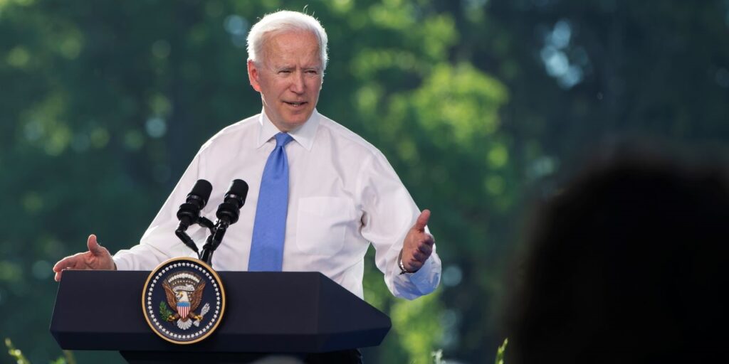 President Biden speaks with the media at the conclusion of the U.S-Russia Summit in Geneva, June 2021. Image: U.S. Embassy Bern Switzerland / Flickr, Creative Commons