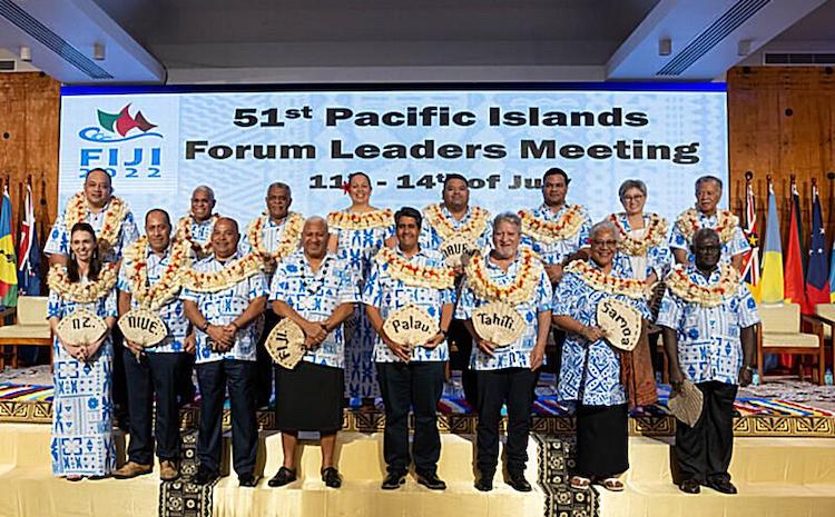 太平洋諸国の指導者らが「２０５０年青い太平洋戦略」を採択―「説明責任を果たす」開発促進を謳う