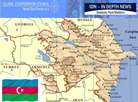 Map of Azerbaijian